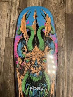 Santa Cruz ERICK WINKOWSKI PRIMEVAL BLACKLIGHT Skateboard Deck