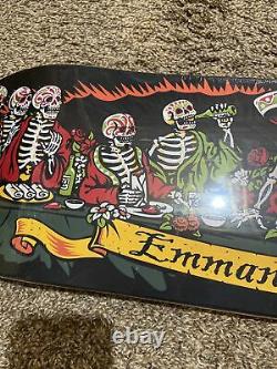 Santa Cruz Emmanuel Guzman Dining The Dead/Last Supper Skateboard Deck Matte