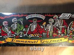 Santa Cruz Emmanuel Guzman Dining With The Dead Reissue Skateboard Deck