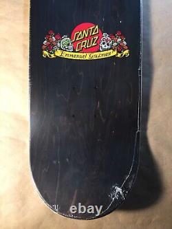 Santa Cruz Emmanuel Guzman Dining With The Dead Reissue Skateboard Deck