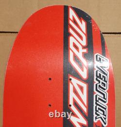 Santa Cruz Eric Dressen Eyes Everslick Reissue Skateboard Deck Rare