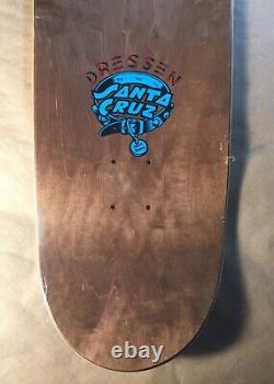 Santa Cruz Eric Dressen Pup Dot Skateboard Deck Jim Phillips Art