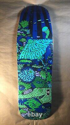 Santa Cruz Erick Winkowski Aquatic Night Old School Shaped Skateboard Deck