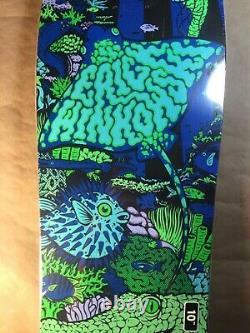 Santa Cruz Erick Winkowski Aquatic Night Old School Shaped Skateboard Deck