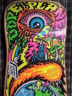 Santa Cruz Erick Winkowski Dope Planet Signed Skateboard Deck