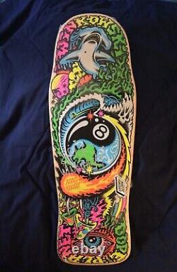 Santa Cruz Erick Winkowski Dope Planet Skateboard Deck Signed