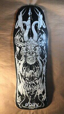 Santa Cruz Erick Winkowski Primeval Blackout Reissue Shaped Skateboard Deck