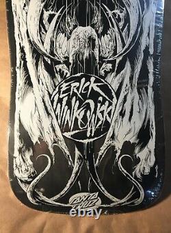 Santa Cruz Erick Winkowski Primeval Blackout Reissue Shaped Skateboard Deck