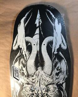 Santa Cruz Erick Winkowski Primeval Blackout Reissue Shaped Skateboard Deck