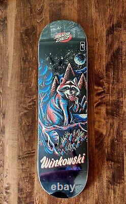 Santa Cruz Erick Winkowski Trash Panda Skateboard Pop Deck