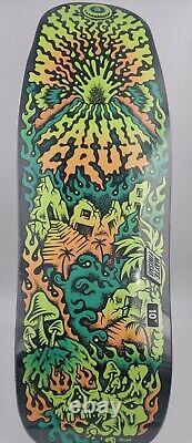 Santa Cruz Erick Winkowski Volcano 10 Skateboard Deck Glow in Dark 8Ballr New