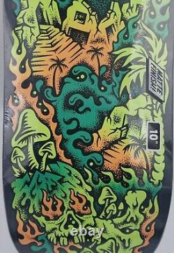 Santa Cruz Erick Winkowski Volcano 10 Skateboard Deck Glow in Dark 8Ballr New