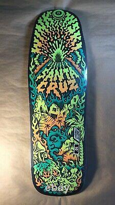 Santa Cruz Erick Winkowski Volcano Shaped Skateboard Deck Glow in the Dark