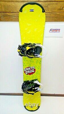 Santa Cruz Face 151 cm Snowboard + BRAND NEW Talerun Size L Bindings Adventure