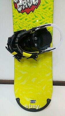 Santa Cruz Face 151 cm Snowboard + BRAND NEW Talerun Size L Bindings Adventure