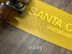 Santa Cruz Fiberglass 40th Anniversary Cruzer Skateboard