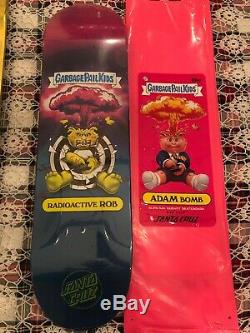 Santa Cruz Garbage Pail Kids Radioactive Rob Roskopp Skateboard Deck PSA 10 Card