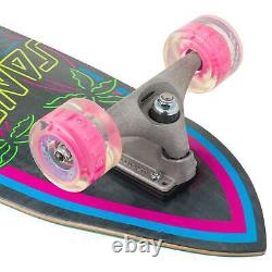 Santa Cruz Glow Dot Shark 9.85in x 31.52in Carver Surf Skate Longboard Complete