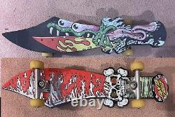 Santa Cruz Guzman Sword Skateboard Deck Independant Gordon Smith Slasher