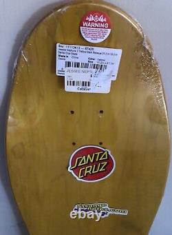 Santa Cruz Jason Jessee NEPTUNE Re-issue Skateboard Deck Yellow Stain