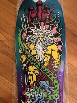 Santa Cruz Jason Jessee Neptune God Reissue Purple Fade Skateboard Deck