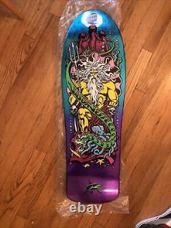 Santa Cruz Jason Jessee Neptune God Reissue Purple Fade Skateboard Deck