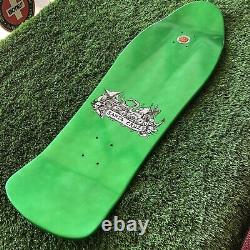 Santa Cruz Jason Jessee Neptune Limited Rare Skateboard Deck Green Metallic