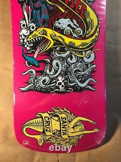 Santa Cruz Jason Jessee Neptune Reissue Old School Skateboard Deck Jim Phillips