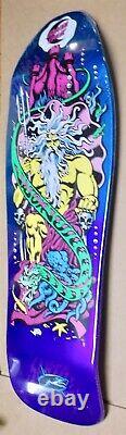 Santa Cruz Jason Jessee Neptune Reissue Skateboard Deck Purple Rare