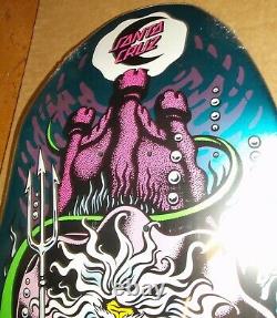 Santa Cruz Jason Jessee Neptune Reissue Skateboard Deck Purple Rare