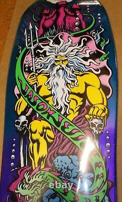 Santa Cruz Jason Jessee Neptune Reissue Skateboard Deck Purple Rare