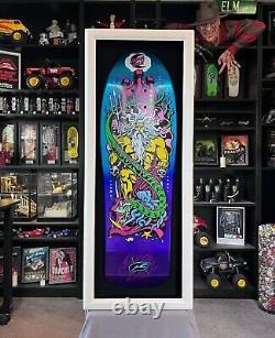 Santa Cruz Jason Jessee'Neptune' skateboard deck (reissue) with shadow box