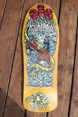 Santa Cruz Jason Jessee yellow reissue Skateboard Deck Powell peralta Bones