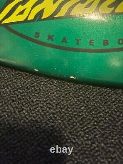 Santa Cruz Jeff Grosso Demon Metallic Green Skateboard Deck