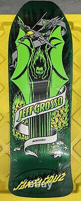 Santa Cruz Jeff Grosso Demon skateboard deck reissue Green RARE