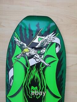 Santa Cruz Jeff Grosso Demon skateboard deck, reissue, dark green
