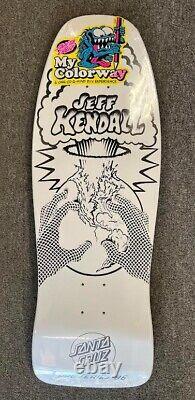 Santa Cruz Jeff Kendall End Of The World My Colorway Skateboard Deck NEW