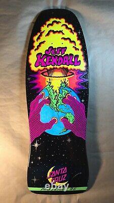 Santa Cruz Jeff Kendall End of the World Reissue Custom Colorway Skateboard Deck