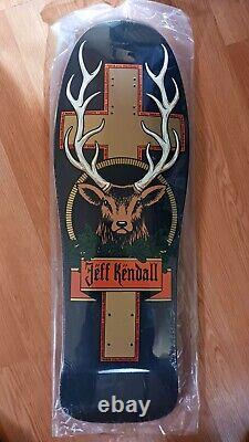 Santa Cruz Jeff Kendall Jagermeister Deer Skateboard New Sealed 10.18in -Limited