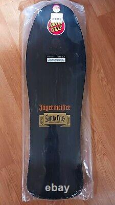 Santa Cruz Jeff Kendall Jagermeister Deer Skateboard New Sealed 10.18in -Limited