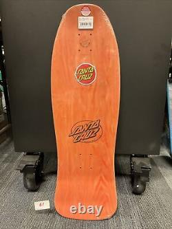 Santa Cruz Jeff Kendall Pumpkin Reissue Skateboard Deck White NIS #61