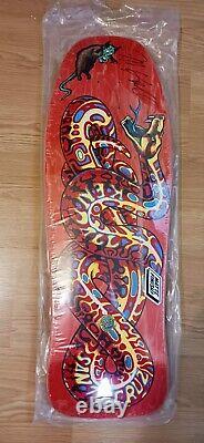 Santa Cruz Jeff Kendall SNAKE Skateboard Deck SIGNED Limited Edition