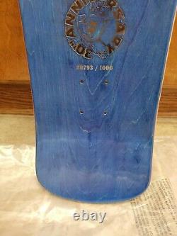 Santa Cruz Jim Philips Signed Screaming Hand Skateboard Deck Limited 793/1000