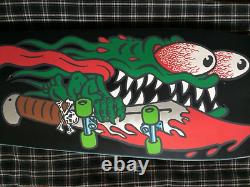 Santa Cruz Keith Meek Painted Slasher Skateboard Deck