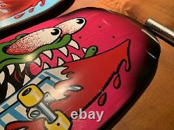 Santa Cruz Keith Meek Slasher Reissue Skateboard Deck Jim Phillips Art NOS. Rare