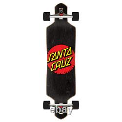 Santa Cruz Longboard Complete Classic Dot Drop Through 9.0 x 36