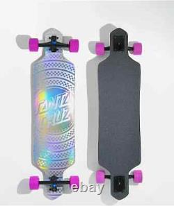 Santa Cruz Longboard Prismatic Dot Drop Thru Longboard Complete 9 x 36