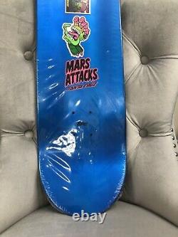 Santa Cruz Mars Attack Skateboard Deck Rarity 5 Sparkle Reaper Topps Collectible