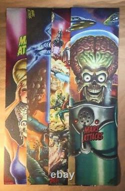 Santa Cruz Mars Attacks Mob Skateboard Grip Tape Limited Lot of 4 Rare