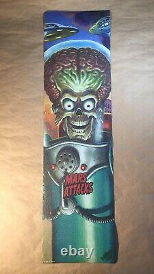 Santa Cruz Mars Attacks Mob Skateboard Grip Tape Limited Lot of 4 Rare